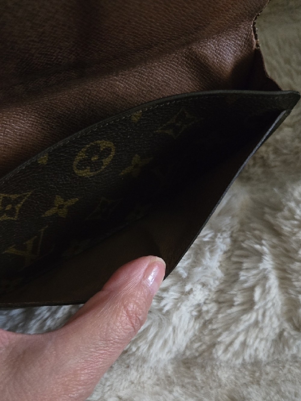 Louis Vuitton Monogram Canvas Clutch VINTAGE Wallet - Picture 4 of 10